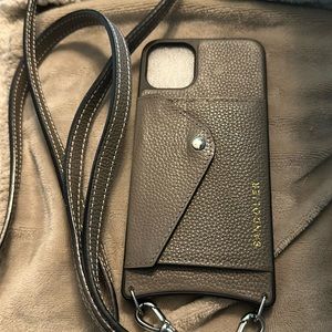 BANDOLIER GENTLY USED BEAUTIFUL COLOR MOCHA IPHONE11 PRO MAX💜
